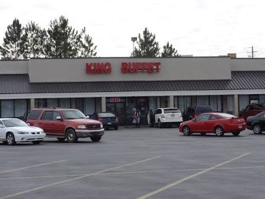 King Buffet Store with cars parked