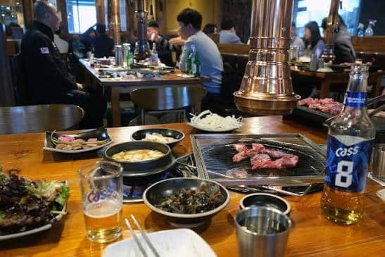 Korean BBQ buffet 